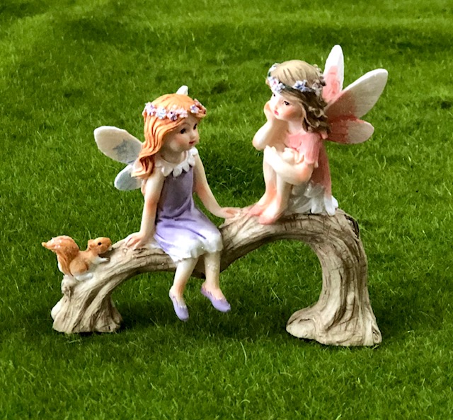 Fairies on Branch